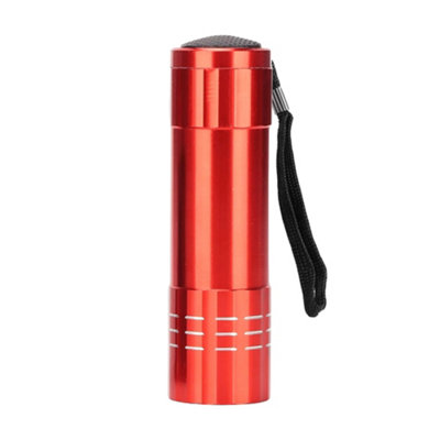 Ultra Violet Torch, UV Flashlight, 3 x AAA Batteries (Not Included), Red