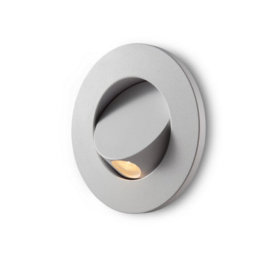UltraBeam Recessed Bedroom Reading Light Wall or Headboard Mounted 3 Watt 3000k LED