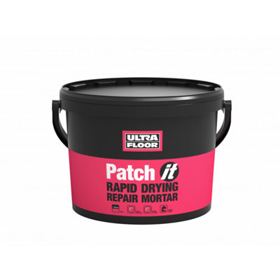UltraFloor Patch IT 10kg Rapid Drying Repair Mortar