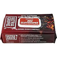 UltraGrime BBQ Cleaning Wipes  Tackle Grill Messes with Ease