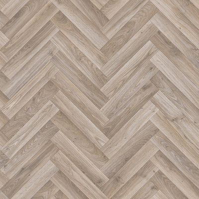 Ultragrip Xtreme Oak Chevron Vinyl by Remland (3m x 4m)