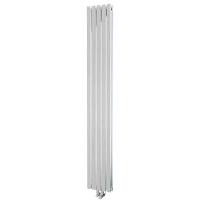 Ultraheat Linear Radiator 1800 x 268 mm - White Mild Steel, Hot Water ...