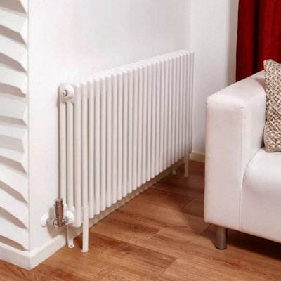 Ultraheat White 3 Column Radiator 600x1130x100mm High Output 1525W ...