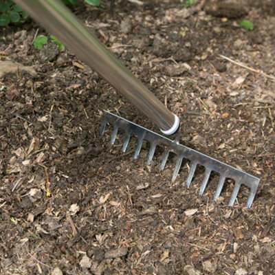 Ultralight Stainless Steel Garden Rake by Wilkinson Sword - 3