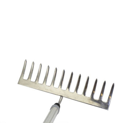 Ultralight Stainless Steel Garden Rake by Wilkinson Sword - 4
