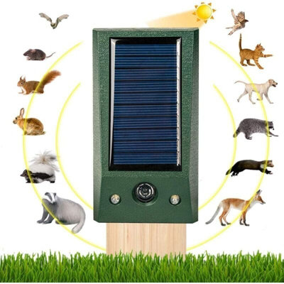 Ultrasonic Animal Repellent, Solar Rabbit Repellent And Solar Animal ...