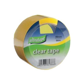 Ultratape Clear Tape (Pack of 6) Clear (One Size)