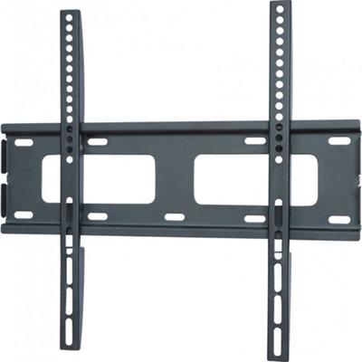 UM105S Fixed Super Thin Wall Mount Bracket - Black 32" - 55" TVs