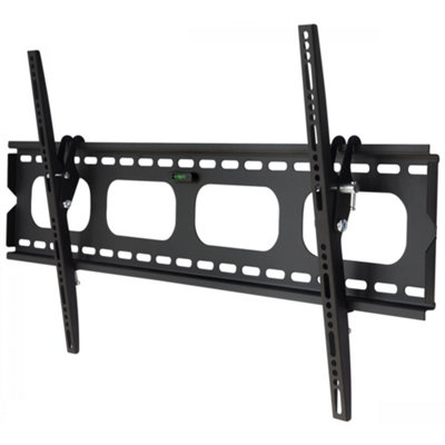 UM118L Black Universal Slim Tilting Wall Mount for up to 85" TVs - 4