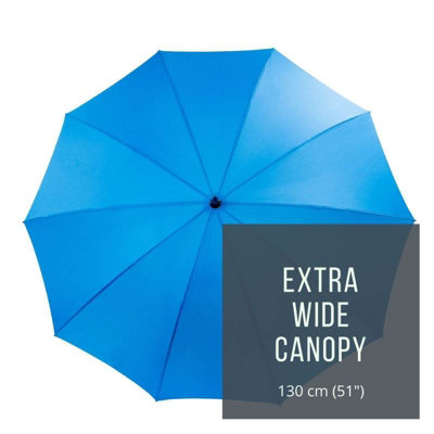UMBRELLA HEAVEN Royal Blue StormStar Windproof Golf Umbrella