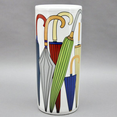 Umbrella Stand  - Vase - L20 x W20 x H46 cm - Multi Coloured