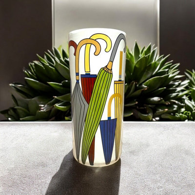 Umbrella Stand  - Vase - L20 x W20 x H46 cm - Multi Coloured - 3