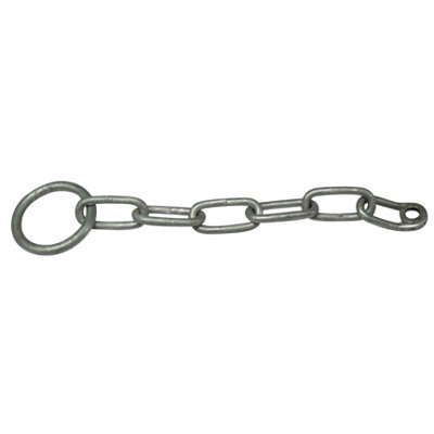 Unbraked Trailer Safety Chain (Galvanised Secondary Coupling Heavy Duty Breakaway) - 4