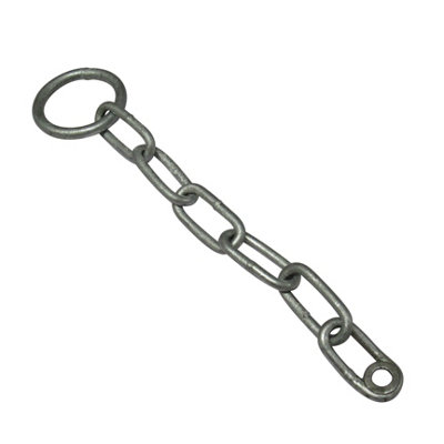 Unbraked Trailer Safety Chain (Galvanised Secondary Coupling Heavy Duty Breakaway) - 5