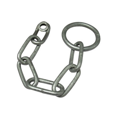 Unbraked Trailer Safety Chain (Galvanised Secondary Coupling Heavy Duty Breakaway) - 9