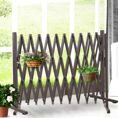 Unbranded Security Gate Pet Baby Metal Barrier Garden Indoor Outdoor ...