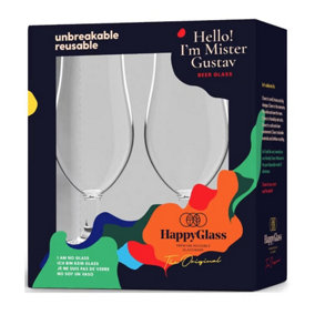Unbreakable Happy glasses -Mister Gustav