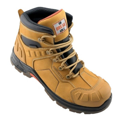 Unbreakable Hurricane S3 honey composite waterproof work safety boots U113
