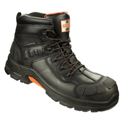 Unbreakable Hurricane2 S3 Black Waterproof Composite Work Safety Boots for Ultimate Protection