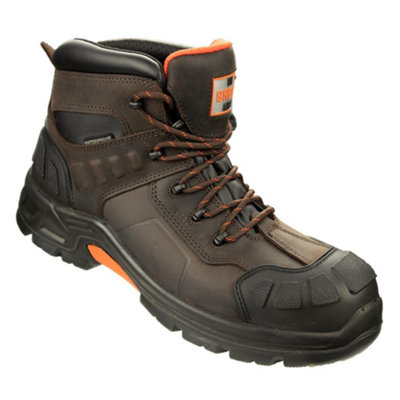 Unbreakable Hurricane2 S3 brown waterproof composite work safety boots U124