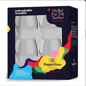 Unbreakable Plastic Tumbler Glass Hot Tub and Garden - Tik Tucker
