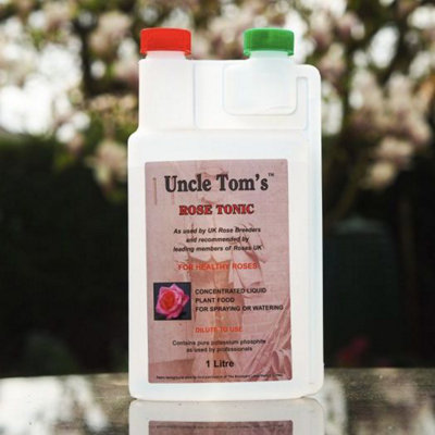 Uncle Toms Rose Tonic 1L - Feed and Disease Spray.