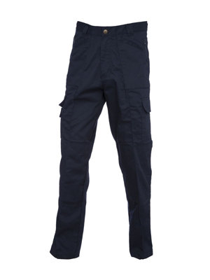 Uneek - Unisex Action Trouser Long - Fabric: 245 GSM/7 oz - Navy - Size 52