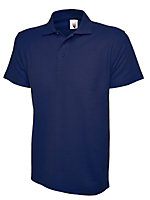 Uneek - Unisex Active Poloshirt - 50% Polyester 50% Cotton - French Navy - Size 6XL