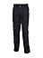 Uneek - Unisex Cargo Trouser Long - 65% Polyester 35% Cotton - Black - Size 36
