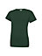 Uneek - Unisex Classic Crew Neck T-Shirt - Reactive Dyed - Bottle Green - Size 2XL