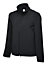 Uneek - Unisex Classic Full Zip Soft Shell Jacket - Hanger Loop - Black - Size 2XL