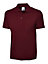 Uneek - Unisex Classic Poloshirt - 50% Polyester 50% Cotton - Maroon - Size XL