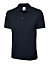 Uneek - Unisex Classic Poloshirt - 50% Polyester 50% Cotton - Navy - Size XL