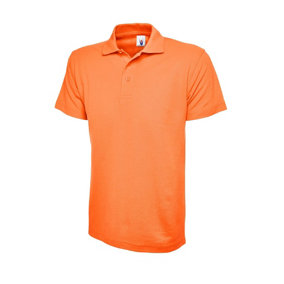 Uneek - Unisex Classic Poloshirt - 50% Polyester 50% Cotton - Orange - Size XS