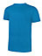 Uneek - Unisex Classic T-shirt - Reactive Dyed - Sapphire Blue - Size 2XL