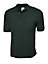 Uneek - Unisex Cotton Rich Poloshirt - 100% Cotton - Bottle Green - Size XL