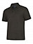 Uneek - Unisex Deluxe Poloshirt - 50% Polyester 50% Cotton - Charcoal - Size S
