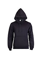 Uneek - Unisex Eco-friendly Hoodie - Super Soft Luxurious Feel Fabric - Black - Size XS