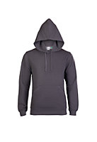 Uneek - Unisex Eco-friendly Hoodie - Super Soft Luxurious Feel Fabric - Charcoal - Size XS