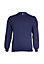 Uneek - Unisex Eco-friendly Sweatshirt/Jumper - Super Soft Luxurious Feel Fabric - Navy - Size XS