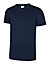 Uneek - Unisex Olympic T-shirt - Reactive Dyed - Navy - Size S