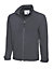 Uneek - Unisex Premium Full Zip Soft Shell Jacket - 3 Layer Waterproof 10000 mm Bonded Fabric - Light Grey - Size XS