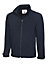 Uneek - Unisex Premium Full Zip Soft Shell Jacket - 3 Layer Waterproof 10000 mm Bonded Fabric - Navy - Size 4XL