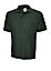 Uneek - Unisex Premium Poloshirt - 50% Polyester 50% Cotton - Bottle Green - Size 4XL