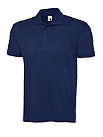 Uneek - Unisex Premium Poloshirt - 50% Polyester 50% Cotton - French Navy - Size 3XL