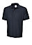 Uneek - Unisex Premium Poloshirt - 50% Polyester 50% Cotton - Navy - Size XS