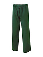 Uneek - Unisex Scrub Trouser - 65% Polyester 35% Cotton - Bottle Green - Size M