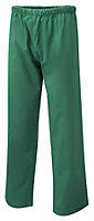 Uneek - Unisex Scrub Trouser - 65% Polyester 35% Cotton - Emerald - Size 2XL