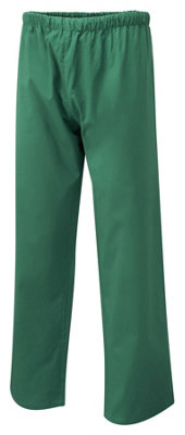 Uneek - Unisex Scrub Trouser - 65% Polyester 35% Cotton - Emerald - Size 4XL