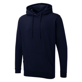 Uneek - Unisex The UX Hoodie - Reactive Dyed - Navy - Size 2XL
